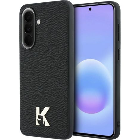 Funda Karl Lagerfeld con el logo de Karl Head para Samsung Galaxy A37 5G, color negro. (1/5)