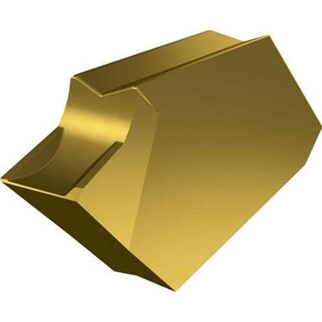 Drehwendeschneidplatte ISO LFUX 030800TR:T8330 Tiefe 4,9mm PVD beschichtet Gold (1/2)