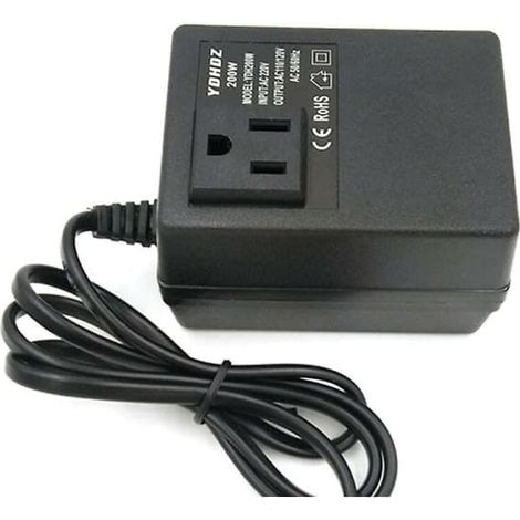 Transformateur de trappning connecté 220V à 110V AC adaptateur de stockage de trappning