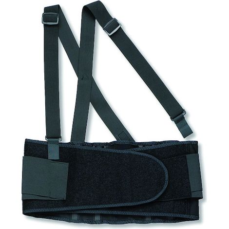 Ceinture lombaire de soutien dorsal avec bretelles amovibles PROFLEX 1400 ERGODYNE Noir Unique
