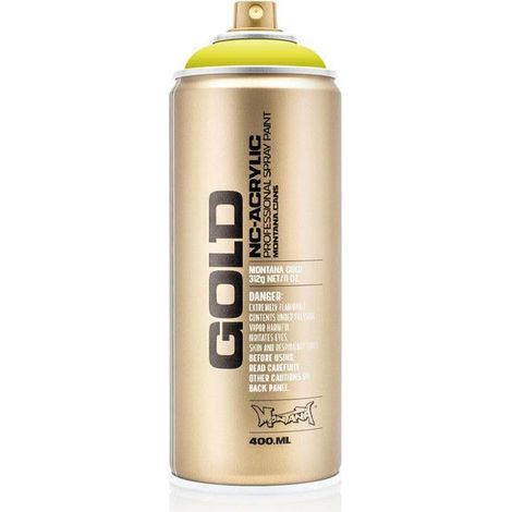 Bombe de peinture - Gold - Acrylique - Poison light - CL6310 - 400ml - Montana Cans