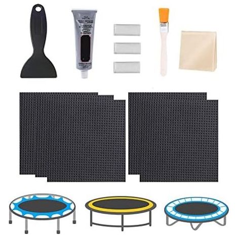 5 Reparaturflicken für 4-Zoll-Trampoline – Wasserdichtes Reparaturset (1/5)