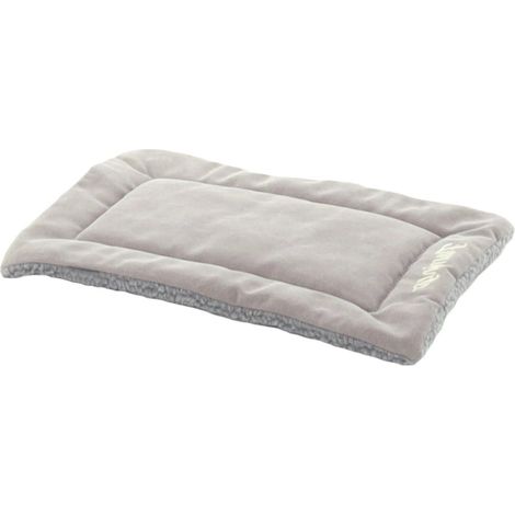 Coussin rectangle gris alisha, 40.5 x 25.5 x 2 cm, chien et chat - Flamingo (1/5)