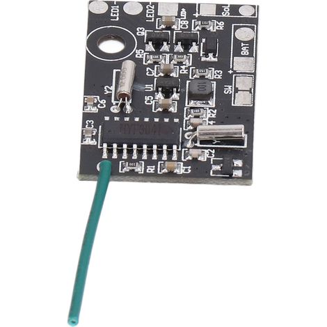 Carte de circuit solaire 1,2V avec transmission synchrone, module de commande de lampe d'avertissement sans fil 2,4G (1/5)