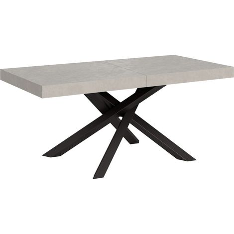 Table Extensible 180/284X90 Cm Volantis Premium Pieds Cachemire Anthracite (1/5)
