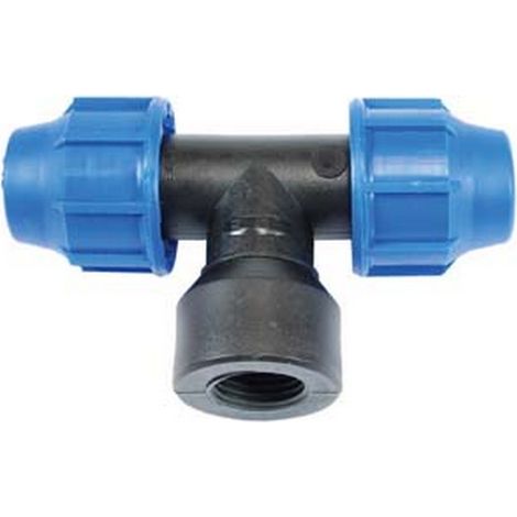 10PZ RACCORDO A COMPRESSIONE "TI" FILETTO FEMMINA PN16 - ø mm.25x25x F 1"