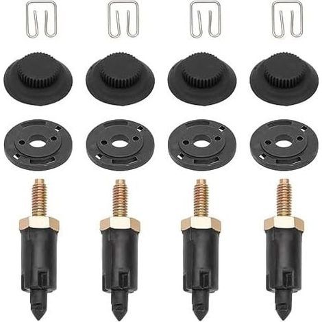 4 Set Fixations Couvre Moteur 2.0 HDI pour Berlingo C4 C5 Xantia Xsara 206 306 307 406 607 806 Expert 0137F6 13711 clips + boulons (1/5)