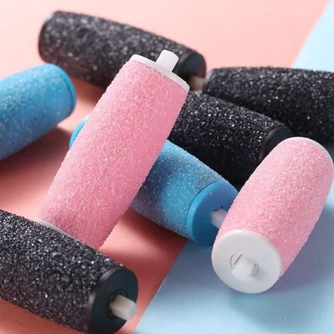 8 Rouleaux de Remplacement Extra Rugueux pour Râpe Electrique Scholl Velvet Smooth (1/4)