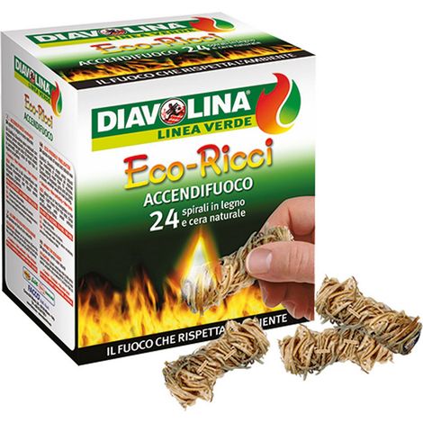 6CF DIAVOLINA 'ECO RICCI' 24 spirali - art. 15332
