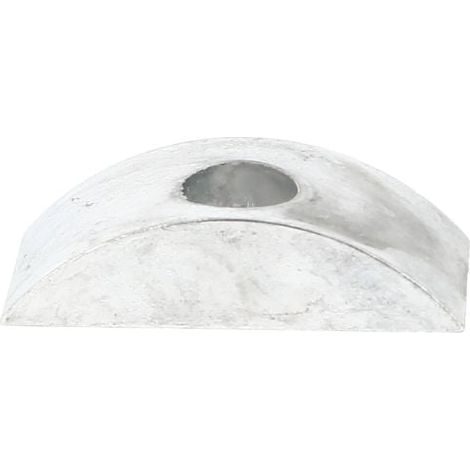 Étrier 1/2 Lune pour Vis Ø8 Zamak Brut (1/2)