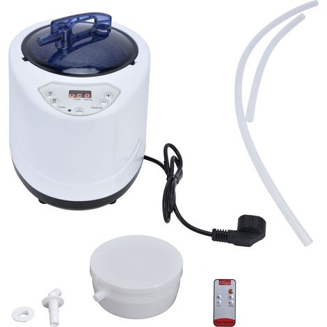 Générateur De Vapeur De Sauna - 1000 W - Portable Pour Bain À Vapeur Maison - Compatible Cuve En Bois Et Baignoire - 1 Pièce
