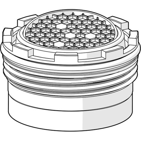 HANSA Rompigetto Oras Group M18.5x1 HC-SSR-TJ PCA 1.5 gpm, 1008237V