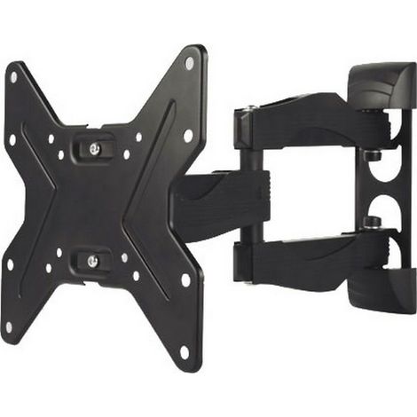 Tm Electron Tmslc283 Wall Mount Universal Tilting Swivel with Arm for Monitors or TVs Led, OLED, LCD, Plasma of 26" to 40", MAX. 25 Kg, VESA 200 x 200, Nero (1/4)