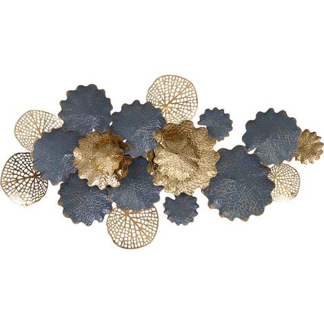 Mural decorativo de pared de metal 131,4x67,9x8,9 (1/5)