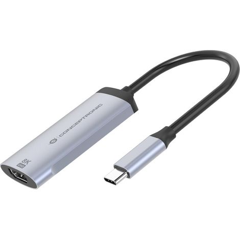 Conceptronic ABBY23G USB-C to HDMI 2.1 Adapter, 8K60Hz Kabel und Adapter -Computer-