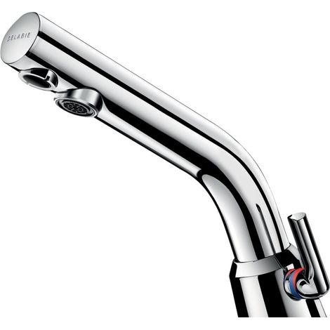 Delabie Colonne MBatt. BINOPTIC MIX G3/8B avec pile 6V dans boîtier électronique (1/4)