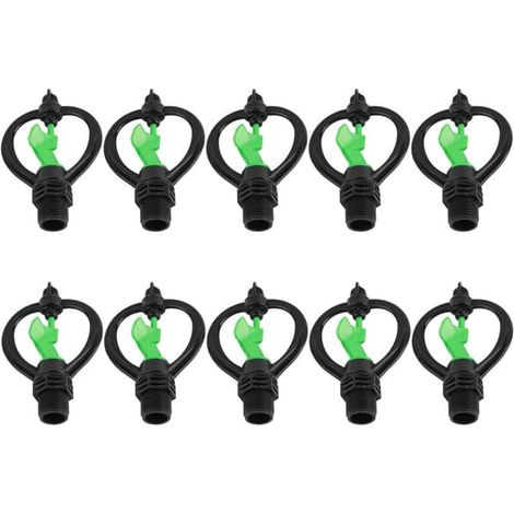 Lot de 10 arroseurs en plastique G1/2 pouce en forme de papillon pour l'irrigation agricole (1/5)