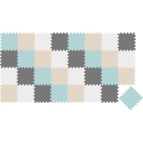 36 Pièces Tapis de Sol Bébé - 30x30 Dalles en Mousse EVA - Carrés Puzzle Enfant (1/5)