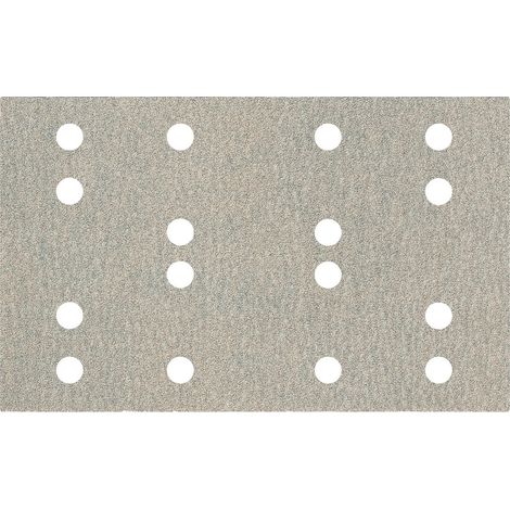 Haftschleifblätter 80 x 133 mm, P 240, 16 Löcher, mit Kletthaftung (SRA) Metabo 635203000 (1/2)