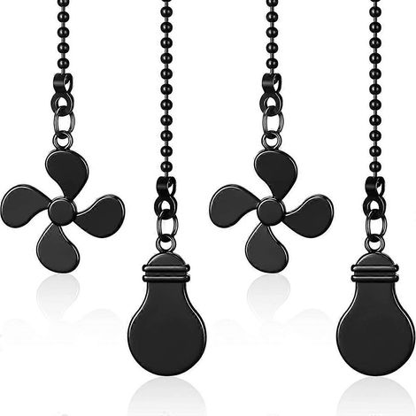 Fan Extension Chain 12 Inch Ceiling Fan Chain Extender Ornament C--