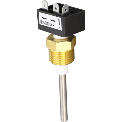 Capteur de niveau de liquide de refroidissement 5-35 V CC 1/2 NPT NO normalement ouvert, alarme de niveau de liquide de réservoir d'eau (1/5)