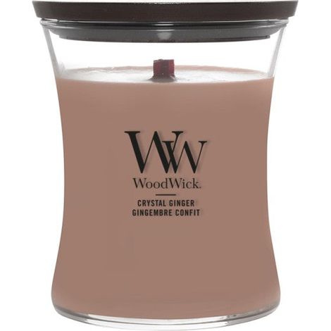 Candela Crystal Ginger Media 275g WoodWick
