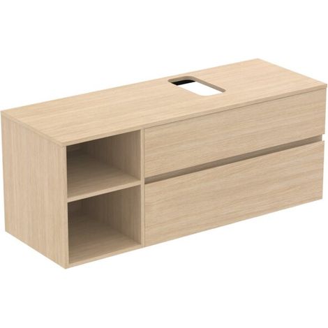 Ideal Standard E3505US WT armoire sous-lavabo Finesse découpe g/d (1/3)