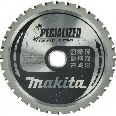 Makita E-02939 Efficut lame de scie à onglet 150x20 mm pour métal (1/5)