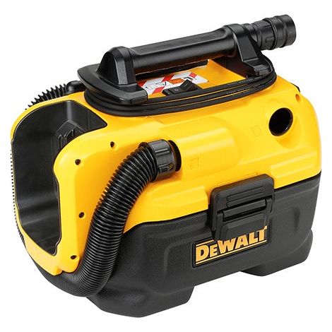 Dewalt – Aspirateur eau/poussières 18V 7.5L classe L – Utilisation humide et sèche – Souffleur intégré – Pour chantiers et espaces confinés (1/10)