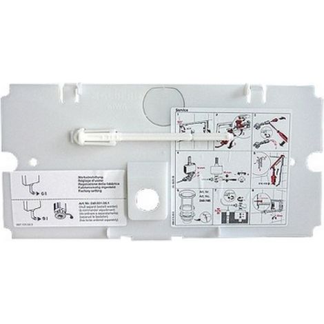 PLACCA DI PROTEZIONE COMPLETA PER TWINLINE 12 CM