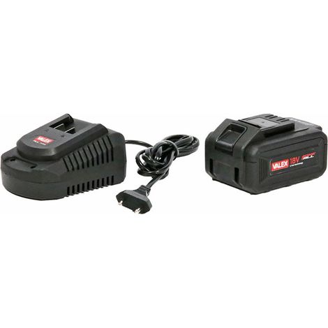 Valex KIT ONEALL Batteria 5Ah e Caricabatterie 2.4A 18V