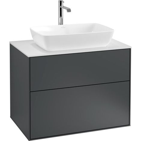 Villeroy & Boch F75100HG Meuble sous-lavabo Finion F75 (1/2)