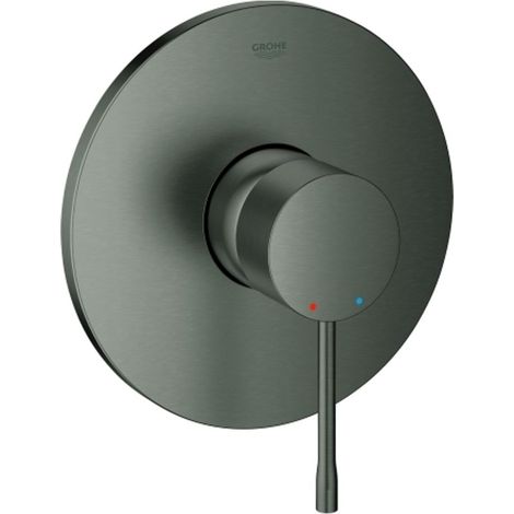 GROHE Miscelatore monocomando doccia Essence 241681 FMS per 35604 hard graphite spazzolato, 24168AL1
