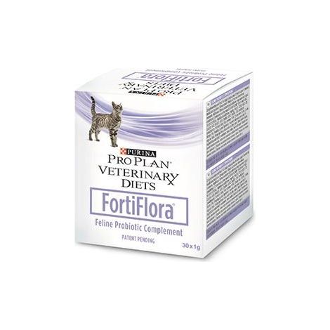 Suplemento FORTIFLORA PRO PLAN VETERINARY DIETS 30g para gatos
