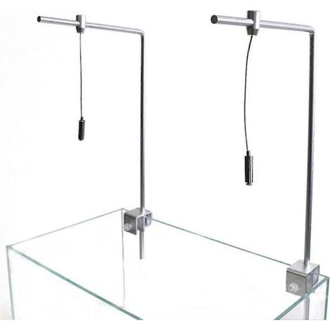 Verstellbare Aquarienhalterung, universelle Aquarienlampenhalterung, Lampenfassungs-Aufhängungsset, Aquarienzubehör.