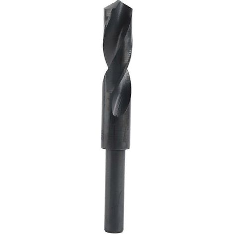 Foret de 19 mm, queue de 1/2 pouce, en acier rapide (HSS), noir, à queue réduite, forets hélicoïdaux (1/5)