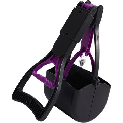Outil de retrait de déchets de chien à la mode, pour le-Violet (1/2)