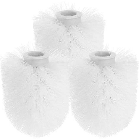 3 brosses WC, blanc, pour salle de bain et nettoyage profond (1/5)
