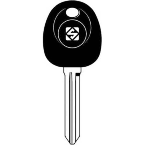 2 x SILCA HYN14TE CHIAVE TRANSPONDER VUOTA OTTONE