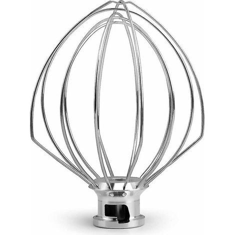 Fouet en Acier Inoxydable 5K452WW pour Robot de Cuisine KitchenAid (1/5)