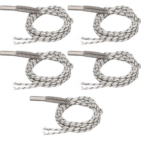 5 Pièces Cartouche Chauffante Imprimante 3D 50W Tête Acier Inoxydable Fil Nickel-Chrome Résistance Chauffante 1m/39,4in 12V CC (1/5)