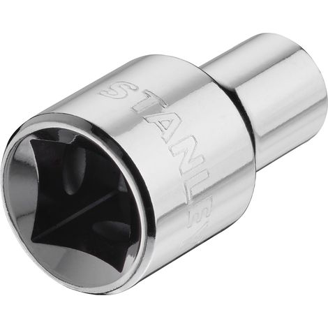 Kurze Stecknuss, 6-Winkel, verchromt, 1/2 Zoll, 9 mm - S/86-509-0 (1/4)