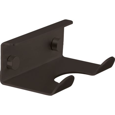 MANILLONS TORRENT 02368081 SLIM Percha Adhesivo Negro Mate - ref: 02368081