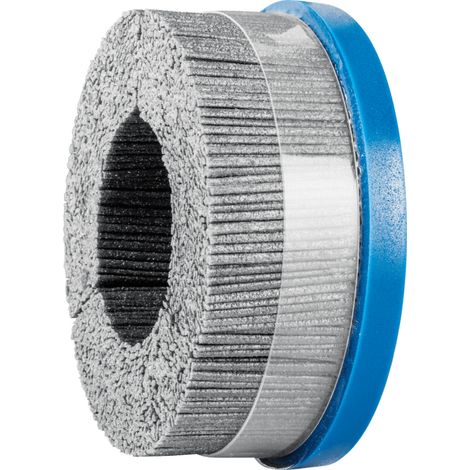 PFERD TOOLS COMPOSITE Tellerbürste DBUR Ø 125x22,2 mm Bohrung SiC-Filament-Ø 1,14 mm Korn 80 stationär