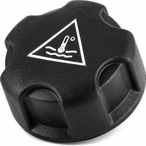 Bouchon Vase Expansion - 1 Pièce - Plastique Renforcé - Maintien Pression Circuit Refroidissement - Compatible Peugeot Citroën - Noir (1/5)
