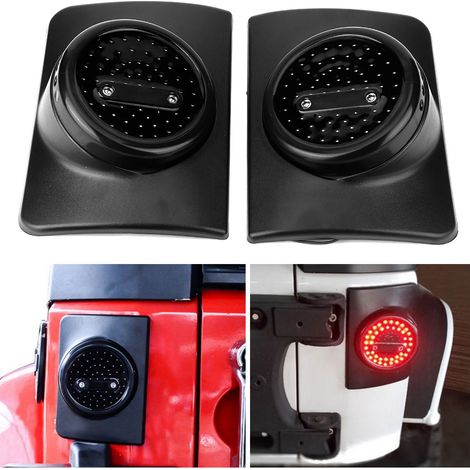 paire de feux arrière ronds à LED (freinage, clignotants, feux de recul) pour Jeep Wrangler JK 2007-2017 (1/5)