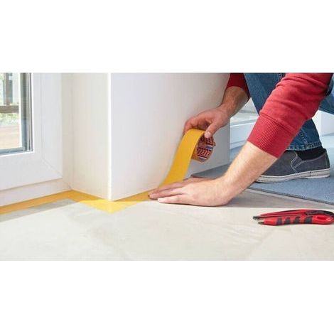 Fixation sol double face moquette extrafort 25mx50mm (1/4)