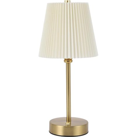 Ausla Lampe de Table, Lampe de Chevet en Fer avec Lumière (1/5)