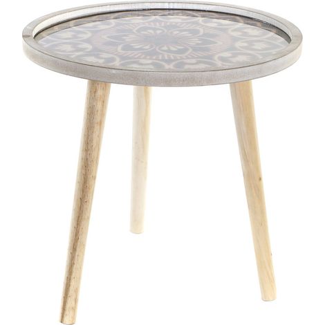 Auxiliary Table MDF 40x40x41 natürliches MDF -Material Multicolor Color Family Hilfstabellen Details (1/3)