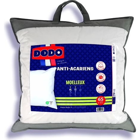 Oreiller DODO  anti allergies - 65x65 cm - ACTI PLUS II